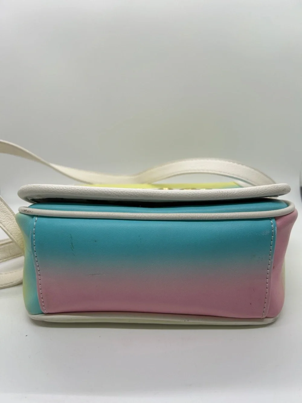 Betsey Johnson Cute Whimsical Pastel Rotary Dial Leather Crossbody Bag Purse 🌸🌸 - Picture 5 of 12